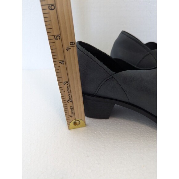 Kelsi Dagger Brooklyn Boots Womens Size 8.5 Gray Kenmare Soft Leather Heel Edgy - Picture 9 of 9